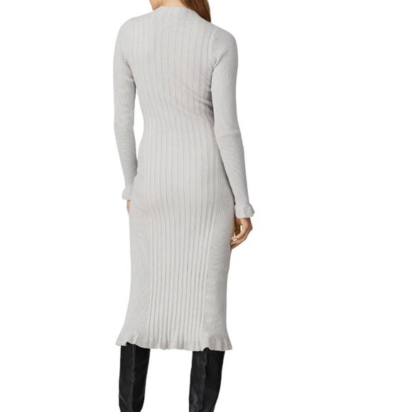 VEDA Grey Figgy Wool Blend Dress size small - Picture 3 of 8